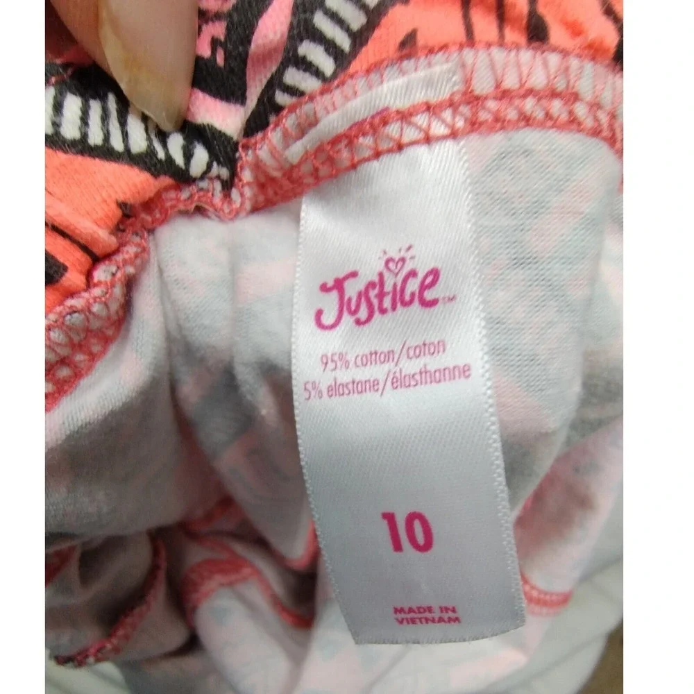 Justice Girls Pink‎ Geometric Sleeveless Dress Size 10 Summer